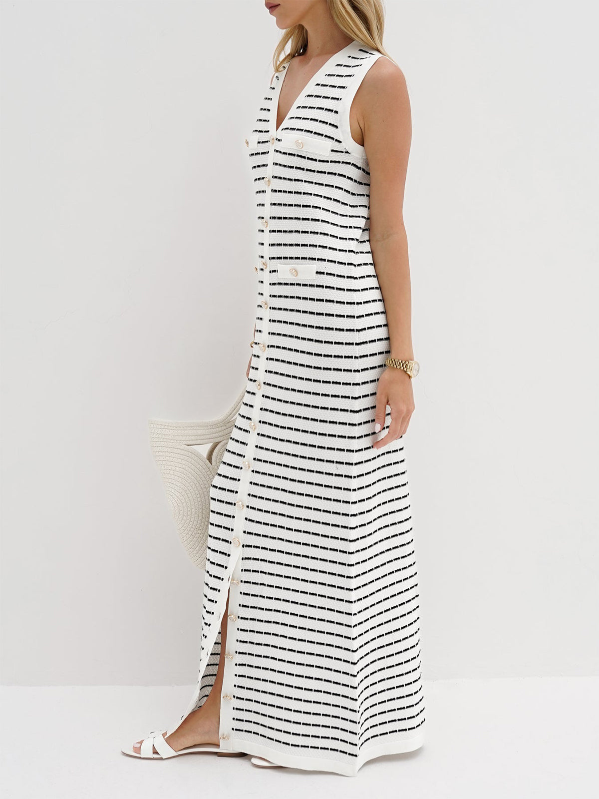 Button-Down Maxi Dress | Timeless Design | Vacation Ready