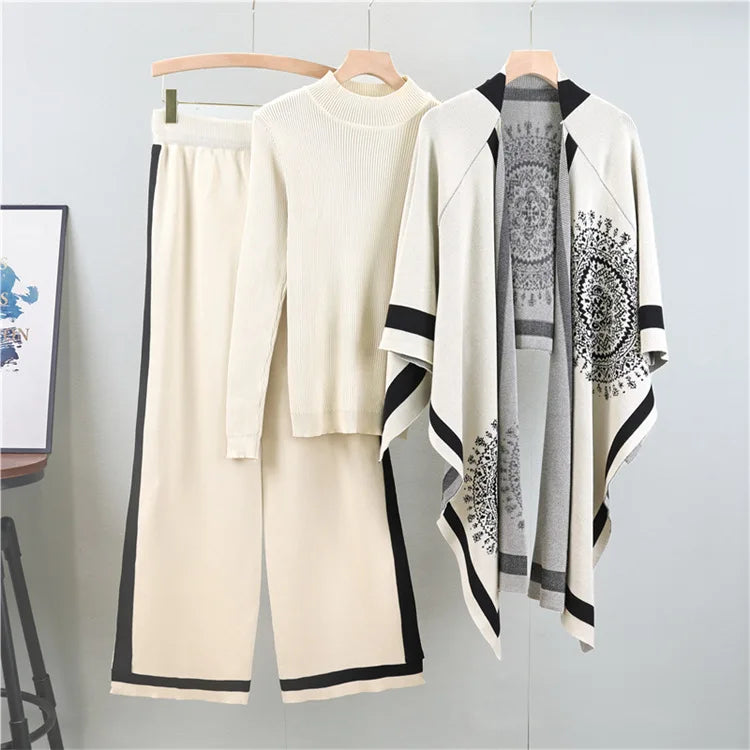 Alina | Three-Piece Knit Set
