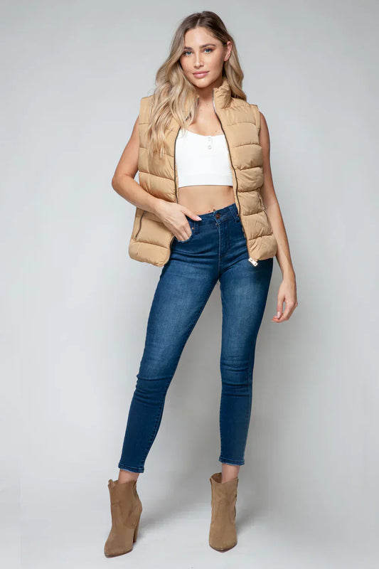 Quilted Puffer Vest | Lightweight Layer | Everyday Essential