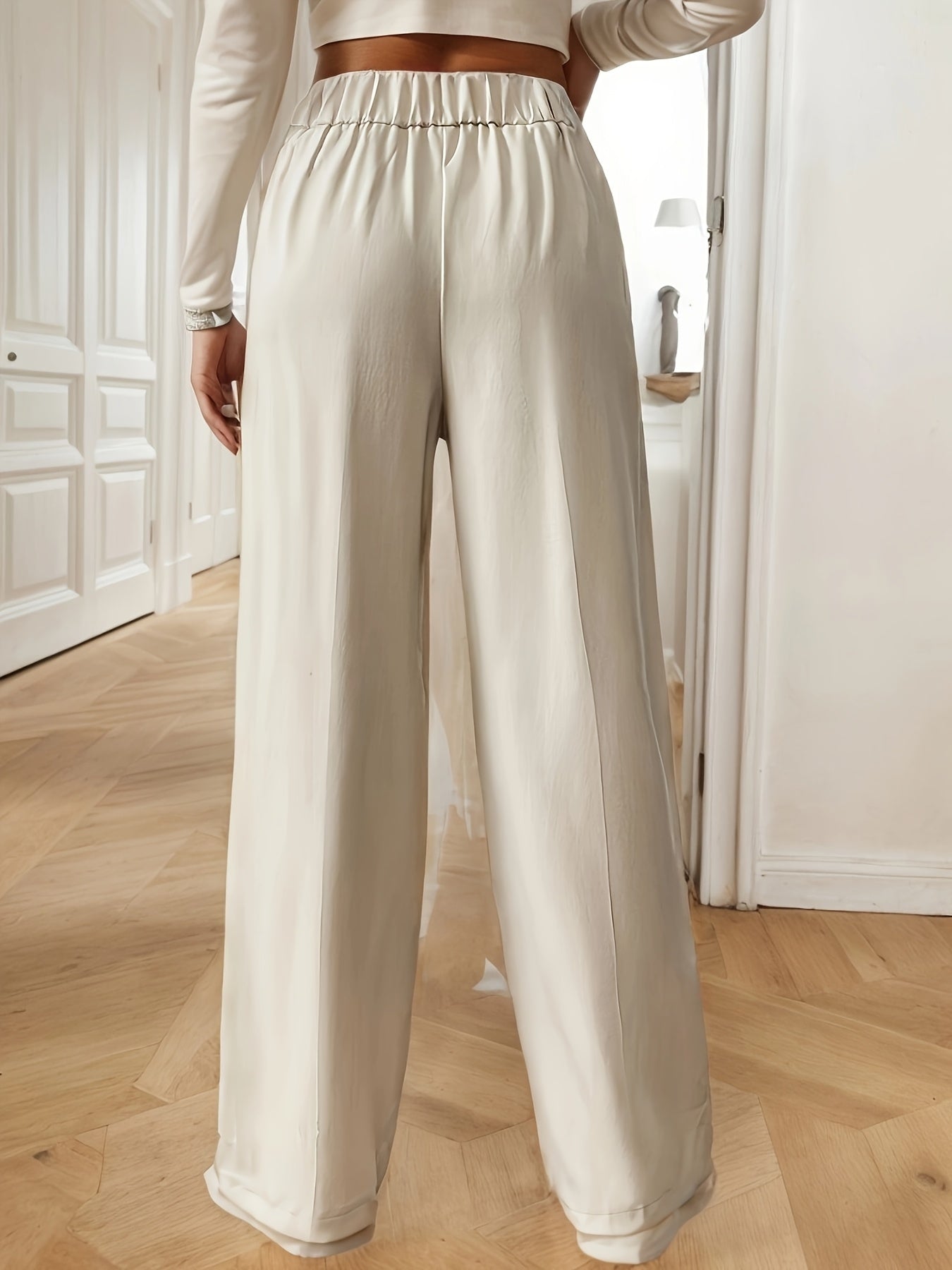High-Waisted Trousers | Wide-Leg | Tailored Elegance