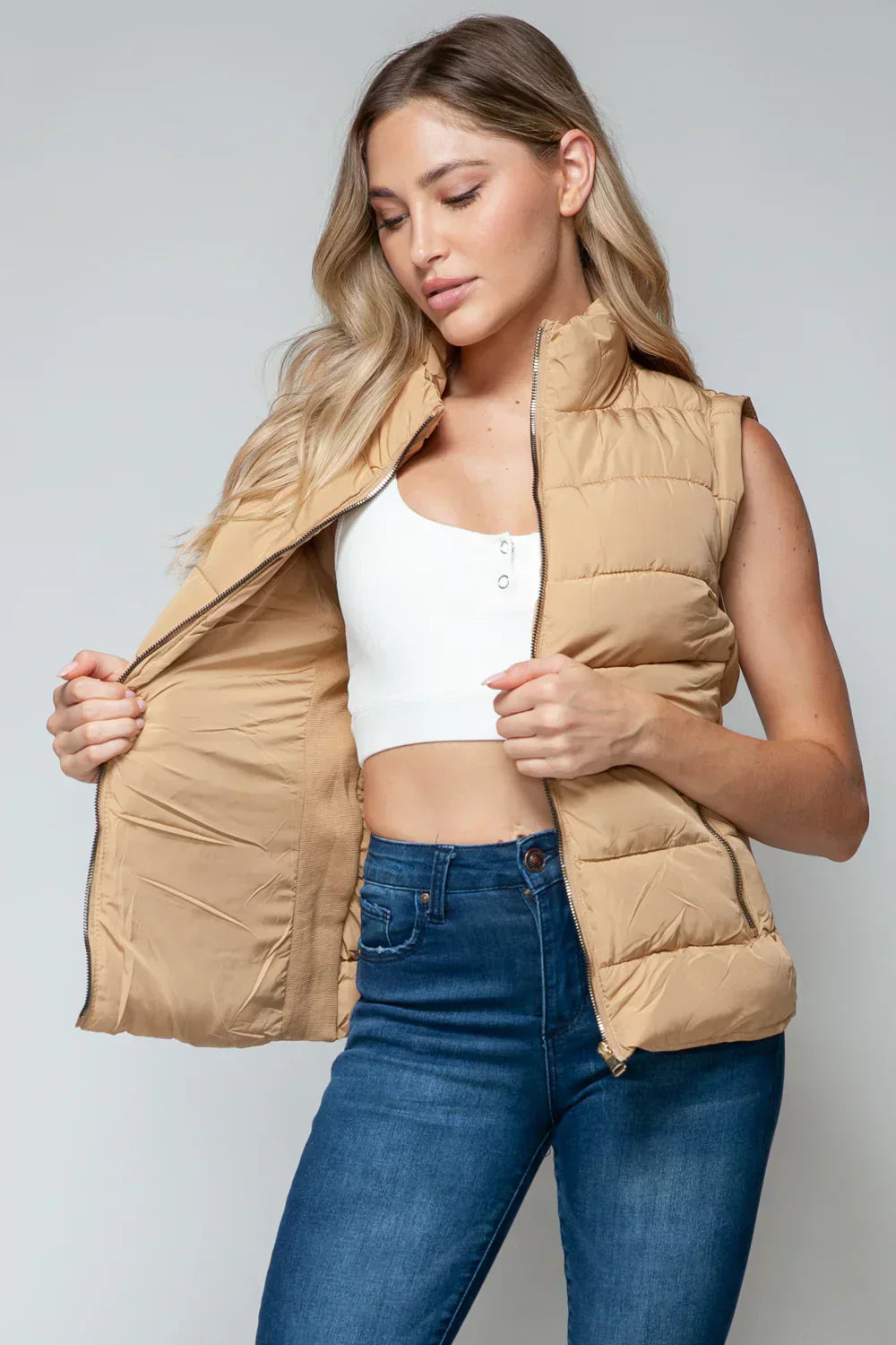 Quilted Puffer Vest | Lightweight Layer | Everyday Essential