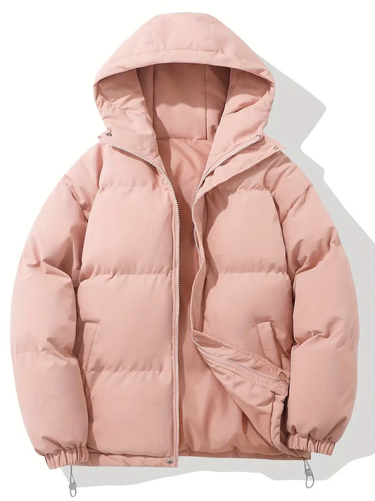 Hooded Puffer Jacket | Oversized Fit | Warm & Minimal