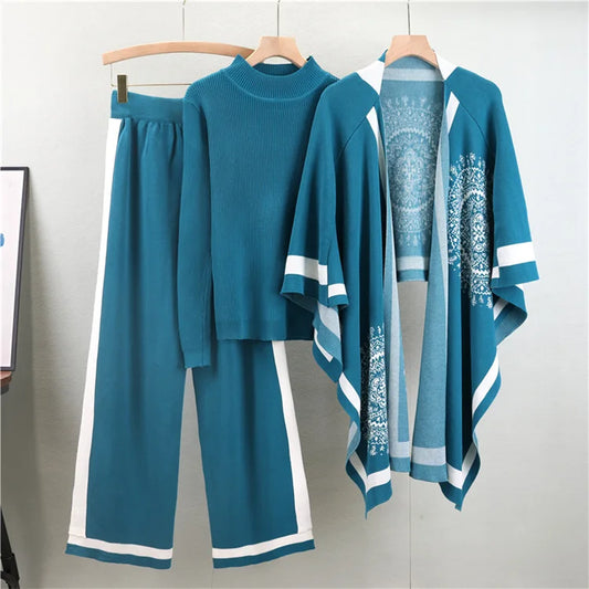 Alina | Three-Piece Knit Set