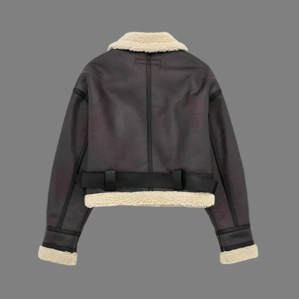 Cloe | Aviator Jacket