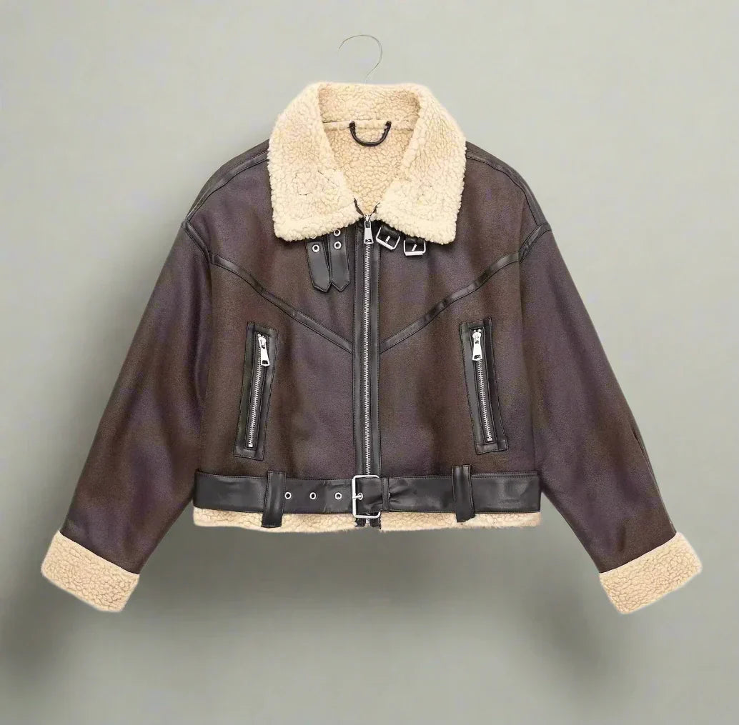 Cloe | Aviator Jacket