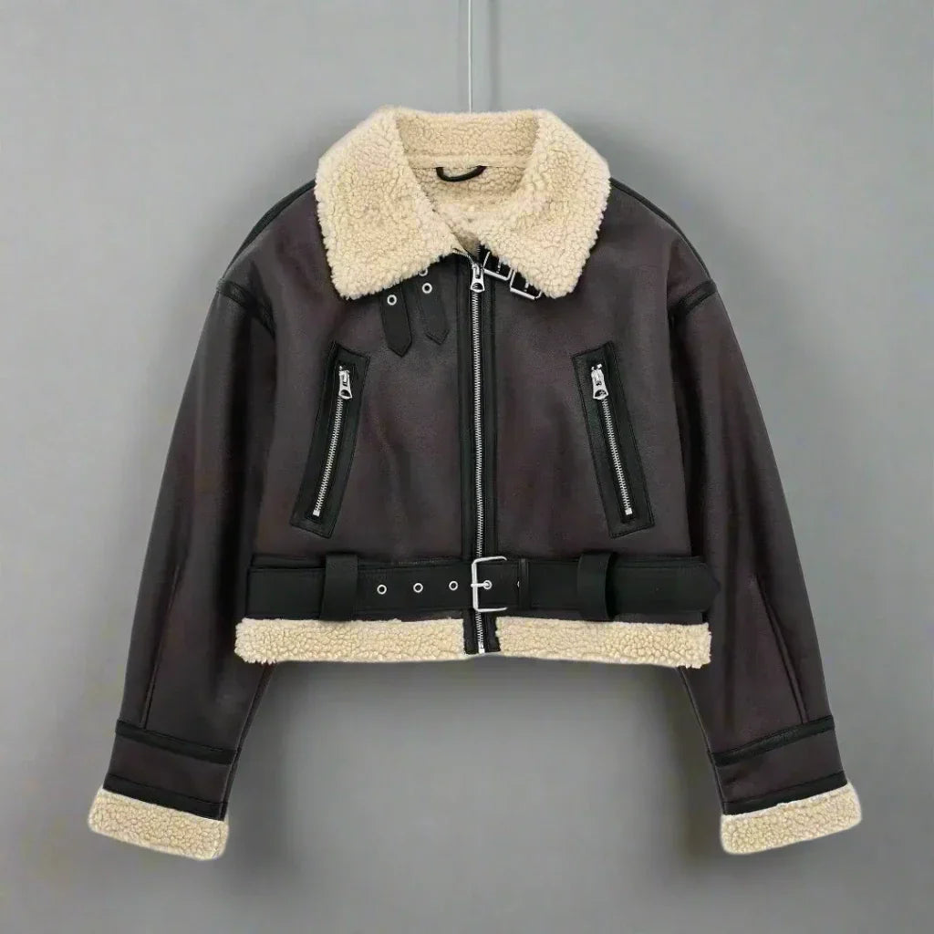 Cloe | Aviator Jacket