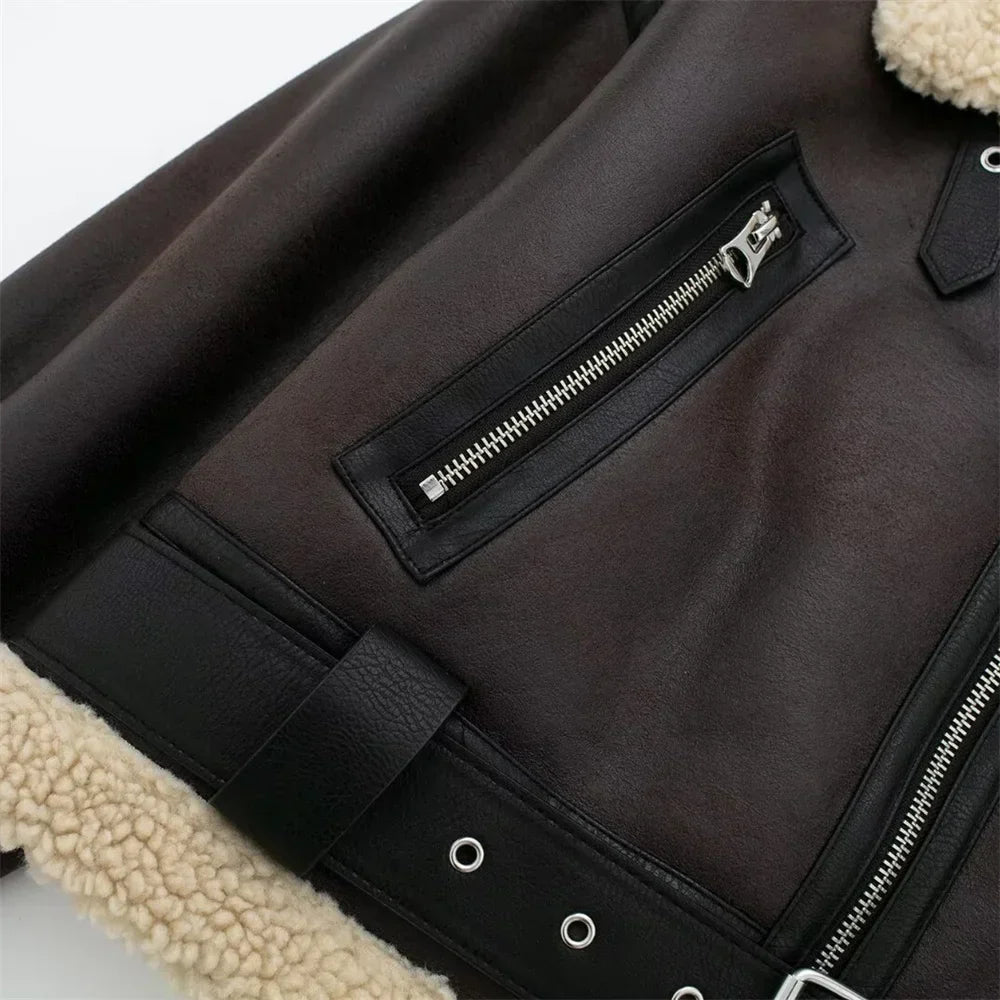 Cloe | Aviator Jacket