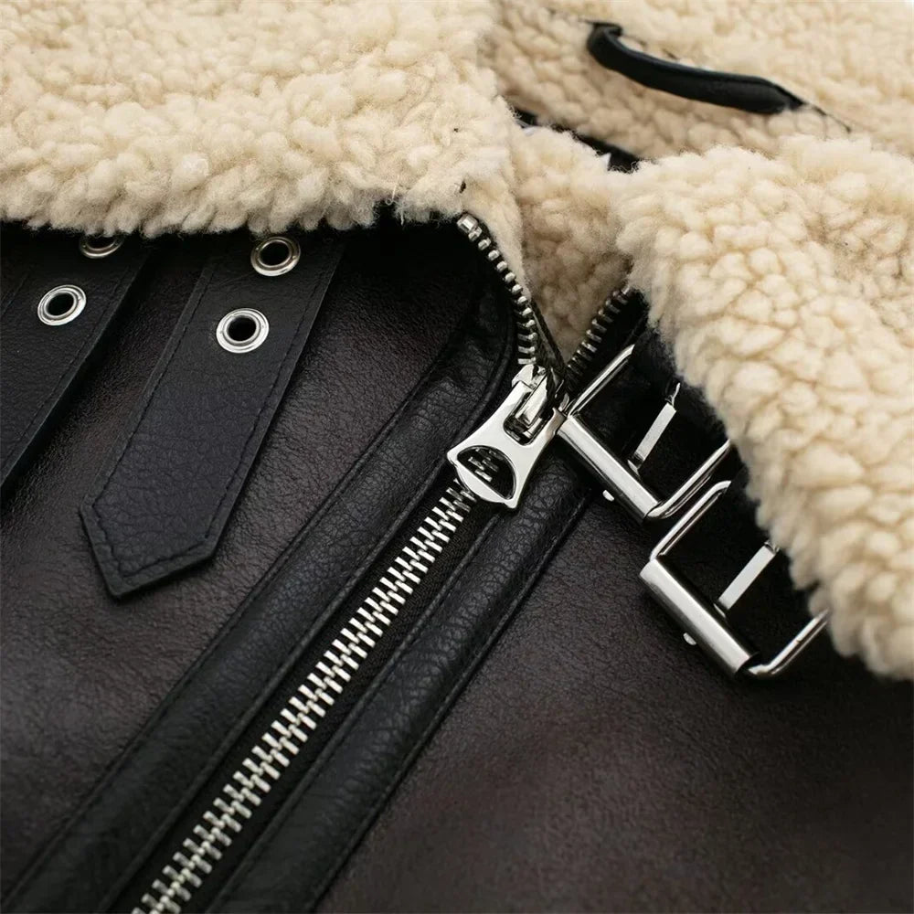 Cloe | Aviator Jacket