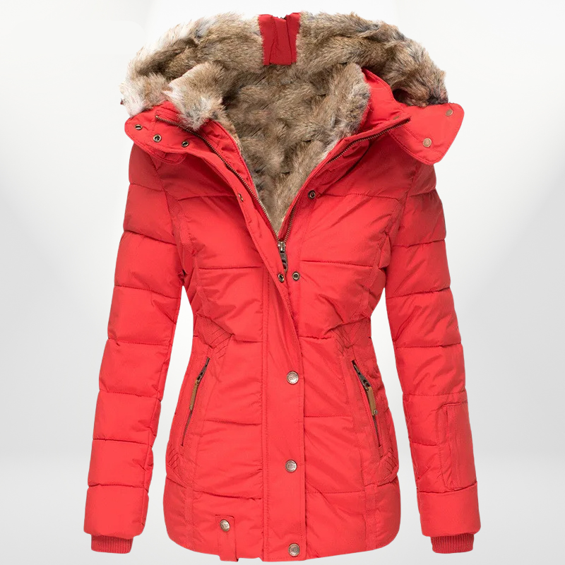 Fur-Lined Winter Jacket | Quilted | Warm & Tailored