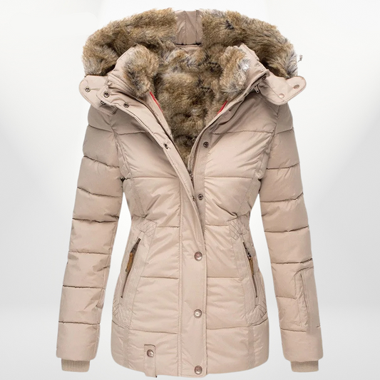 Fur-Lined Winter Jacket | Quilted | Warm & Tailored