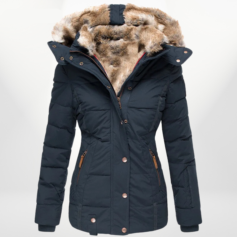 Fur-Lined Winter Jacket | Quilted | Warm & Tailored