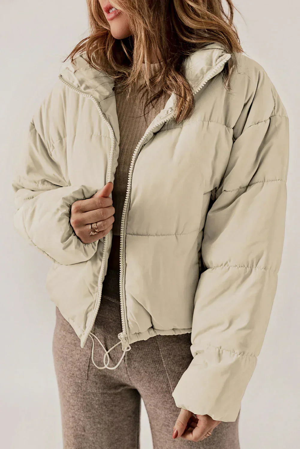 Oversized Puffer Jacket | Quilted Warmth | Winter Essential