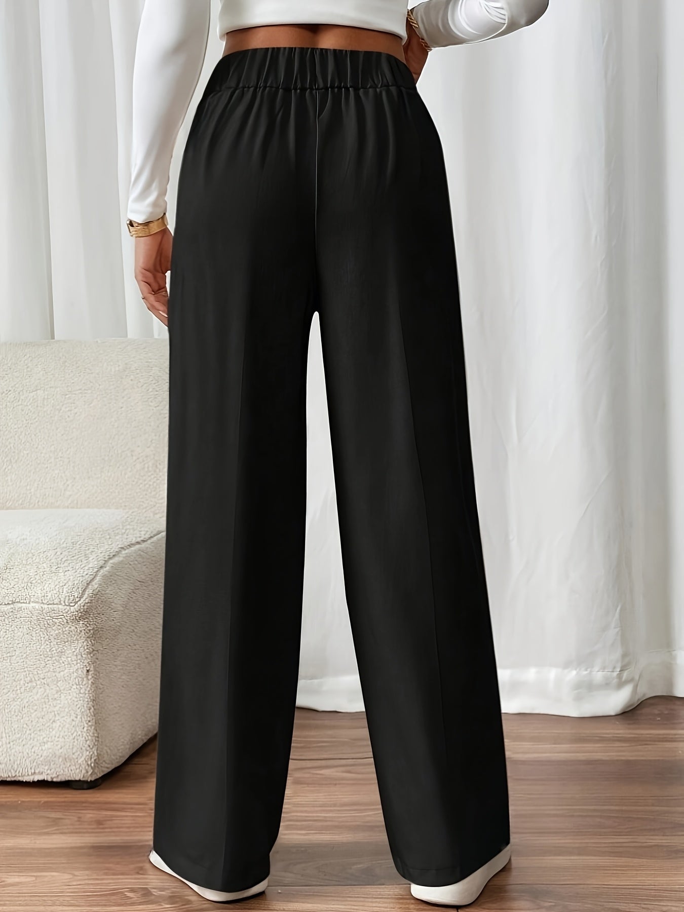 High-Waisted Trousers | Wide-Leg | Tailored Elegance