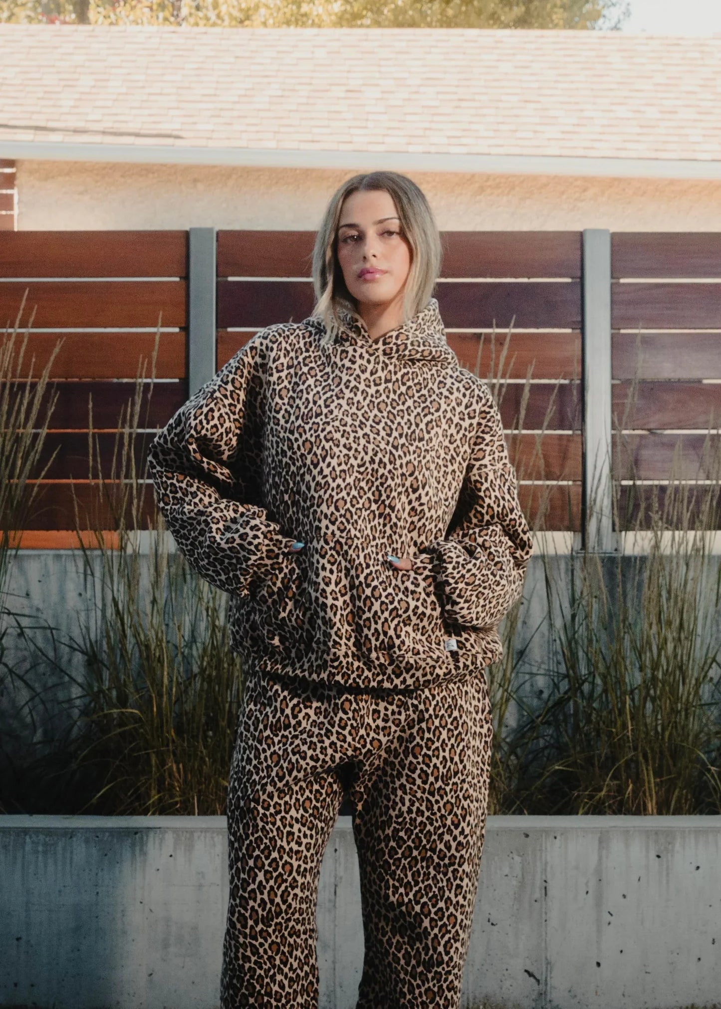 Animal Print Oversized Hoodie | Bold Streetwear | Fierce and Cozy
